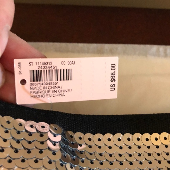 NWT! Victoria’s Secret sequin tote with bonus bag! - Picture 4 of 8